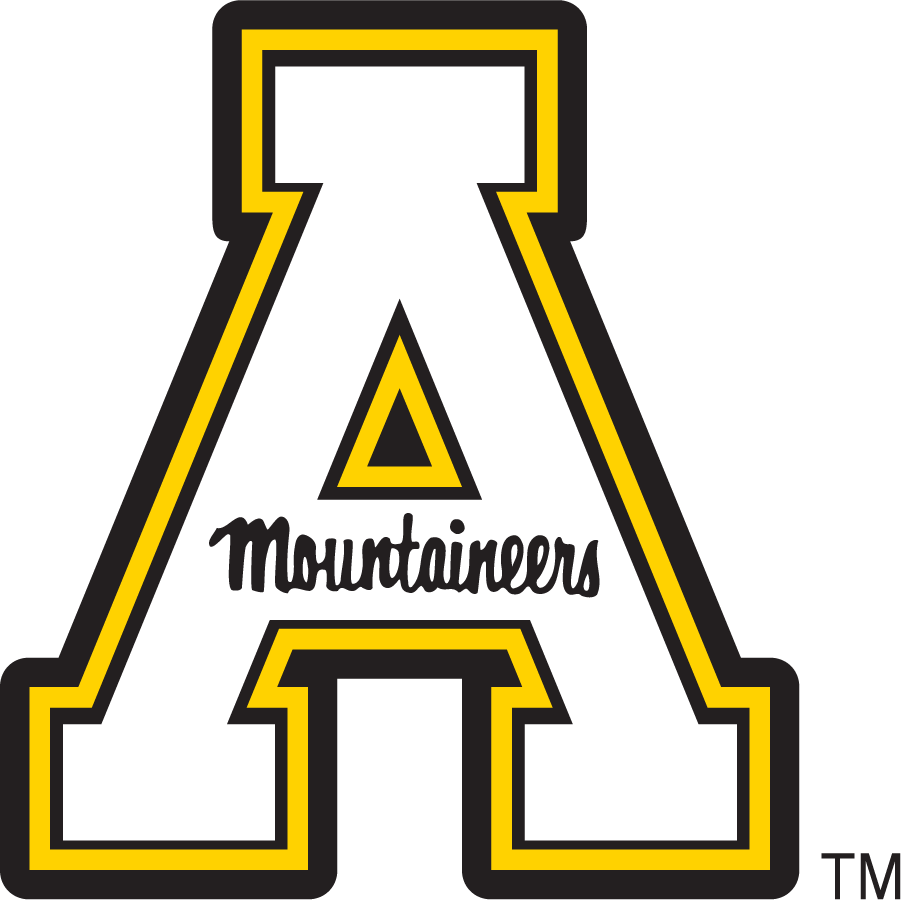 Appalachian State Mountaineers 1989-1999 Primary Logo iron on transfers for clothing